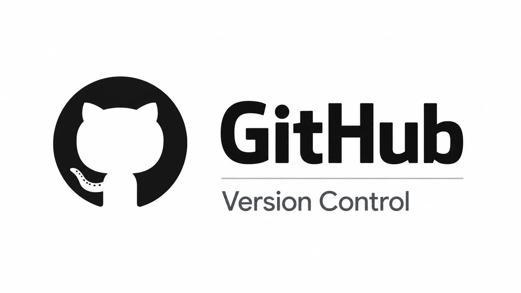 GitHub Version Control logo used in MD Shamim Mahmud's WordPress, SEO, automation and delivery workflow